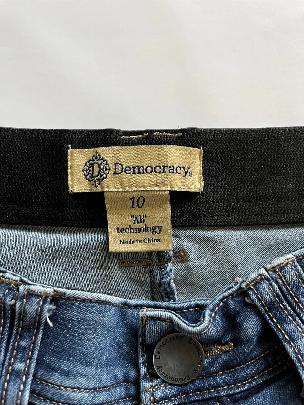 Democracy Ab Technology Flare Leg High Rise Size 10